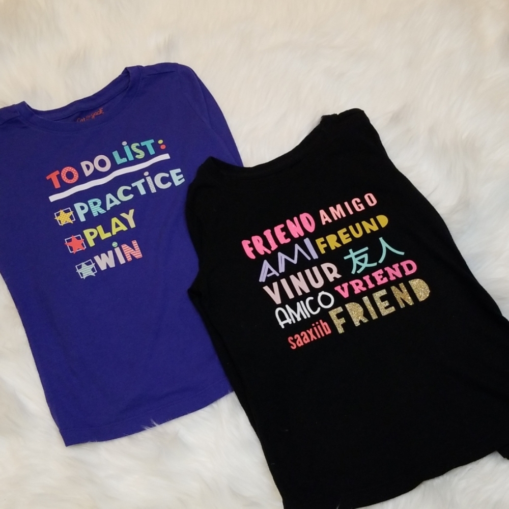 Cat & Jack Girls Long Sleeve T-shirts